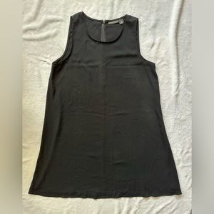 Halogen Sleeveless A-Line Summer Dress in Black - Size Medium